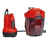 Einhell Akku-Klarwasserpumpe GE-SP 18 Li-Solo...