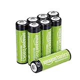 Amazon Basics AA-Batterien, wiederaufladbar,...