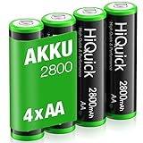 HiQuick Mignon AA Akku 2800mAh - NI-MH...