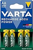 VARTA Batterien AA, wiederaufladbar, Recharge Accu...