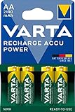 VARTA Batterien AA, wiederaufladbar, 4 Stück,...