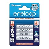 Panasonic eneloop, Ready-to-Use Ni-MH Akku, AAA...